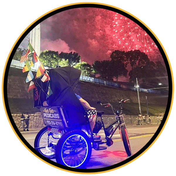 fun tours on pedicabs